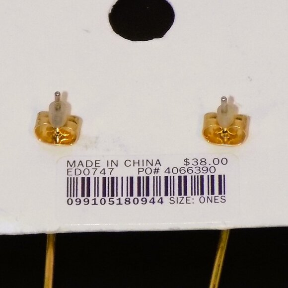 New $38 Madewell Retro Flapper Dangle Earrings Sterling Silver Posts - Picture 2 of 6